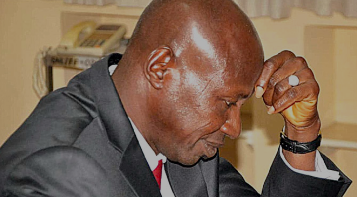 The suspended acting chairman of the EFCC, Ibrahim Magu