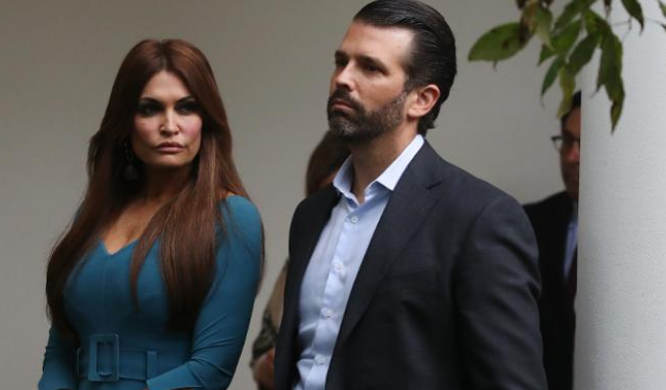 Donald Trump Jr. with girlfriend, Kimberly Guilfoyle