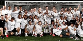 Real Madrid celebrates 34th Laliga title