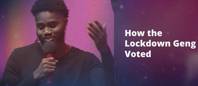 BBNaija 2020 fifth Eviction: The Vote was tied between Wathoni and Praise who each had 6 Votes. The Head of House, Kiddwaya, broke the tie resulting in Praise getting a total of 7 Votes.