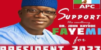 Governor Kayode Fayemi of Ekiti State