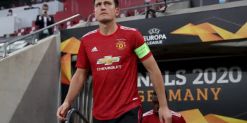 Manchester United’s captain, Harry Maguire