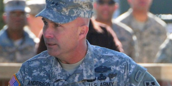 Commander of the US Special Operations Command, Africa, Maj. Gen. Davin Anderson