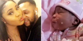 Nollywood actor, Sunkanmi Omobolanle, and his wife, Bimbo, welcome a newborn baby girl, Aderinsola.