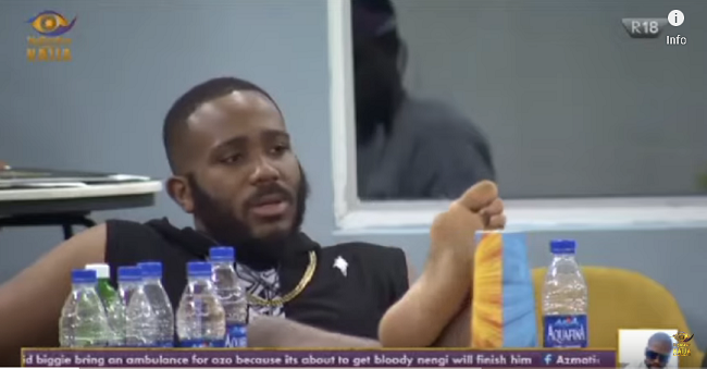 BBNaija 2020 Day 50: Kiddwaya's pain of Erica's disqualification lingers