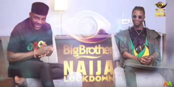 BBNaija Lockdown Host, Ebuka, interviews ex Housemate, Laycon