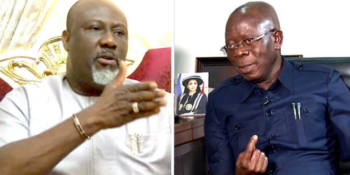 Dino Melaye ridicules Adams Oshiomhole in a new video