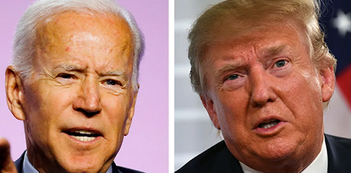 Joe Biden vs President Donald Trump