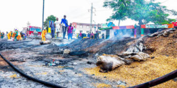 A clean up Exercise in IFAKO IJAIYE Local Government, Lagos State carried out on Saturday, October 24th, 2020 by community leaders, Lawma, LASEMA – DG Dr. Femi Osanyintolu and Hon. TemiTope Adewale