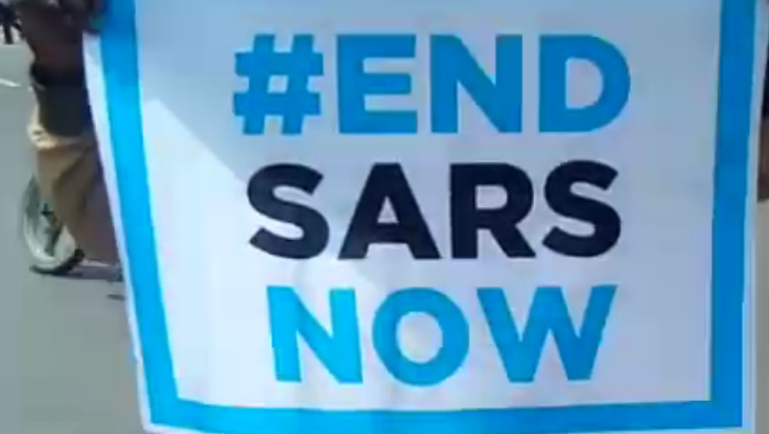 #EndSARSNow protest