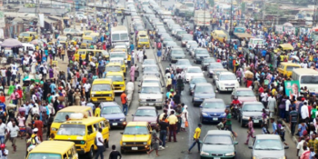 Traffic in Lagos, Nigeria