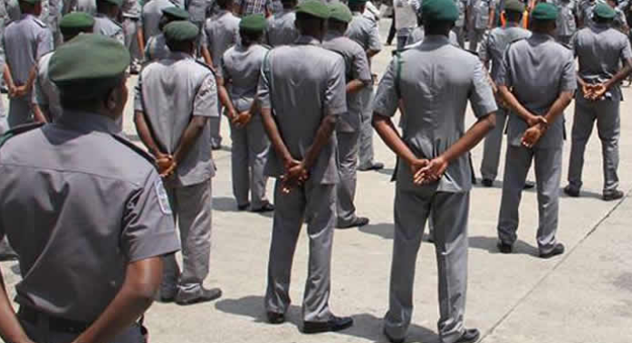 Nigerian Customs officers