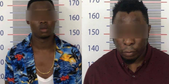 Two suspected Nigerian internet fraudsters in Cambodia