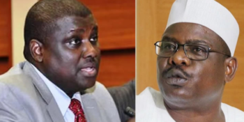 Senator Ali Ndume and Abdulrasheed Maina