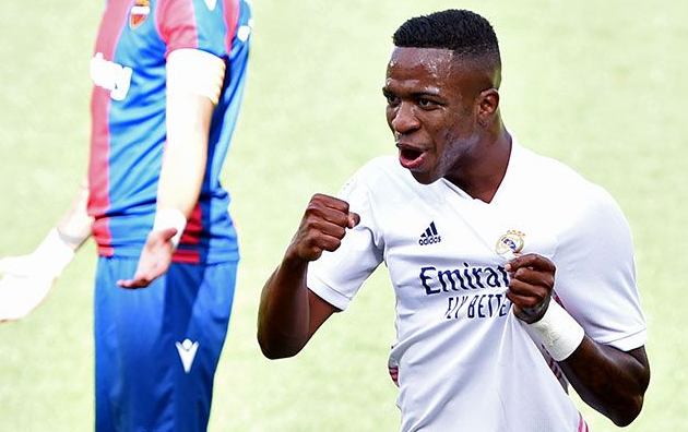 Vinicius Jr, Real Madrid vs Levante, October 2020