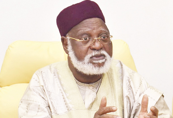 Former head of state, retired General Abdulsalami Abubakar