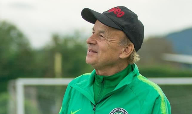 Super Eagles coach, Gernot Rohr