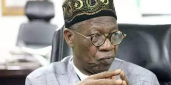 Minister of Information and Culture, Alhaji Lai Mohammed