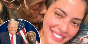 Lil Wayne's model girlfriend, Denise Bidot has reportedly dumped him over his endorsement of Donald Trump for U.S. President.