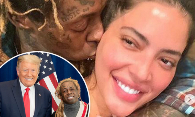 Lil Wayne's model girlfriend, Denise Bidot has reportedly dumped him over his endorsement of Donald Trump for U.S. President.