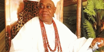 The Olufon of Ifon, Oba Israel Adewusi