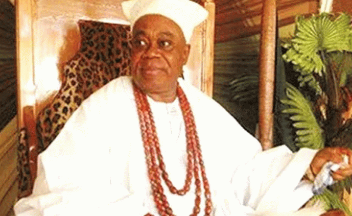 The Olufon of Ifon, Oba Israel Adewusi