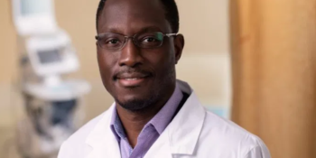 Nigerian-American researcher and medical doctor, Dr. Onyema Ogbuagu