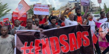 #EndSARS protesters