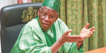 Kano State Governor, Dr. Abdullahi Ganduje