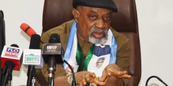 Minister of Labour and Employment, Senator Chris Ngige