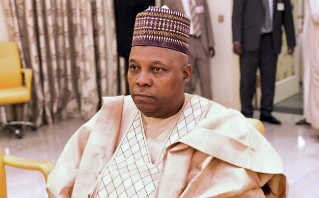 Former governor of Borno State, Senator Kashim Shettima