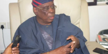 Former Ogun State Governor and chieftain of the All Progressives Congress (APC), Chief Olusegun Osoba