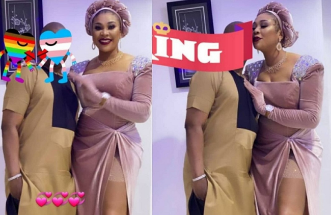 Interior designer, Ehi Ogbebor shows off her new man, MC Oluomo, on Instagram