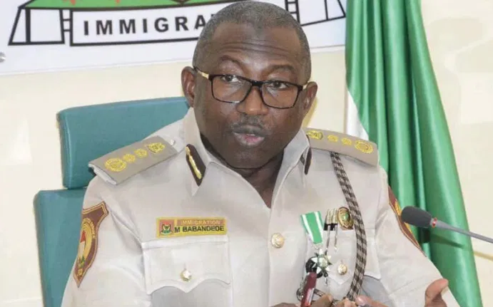 Comptroller-General of the Nigeria Immigration Service (NIS), Muhammad Babandede