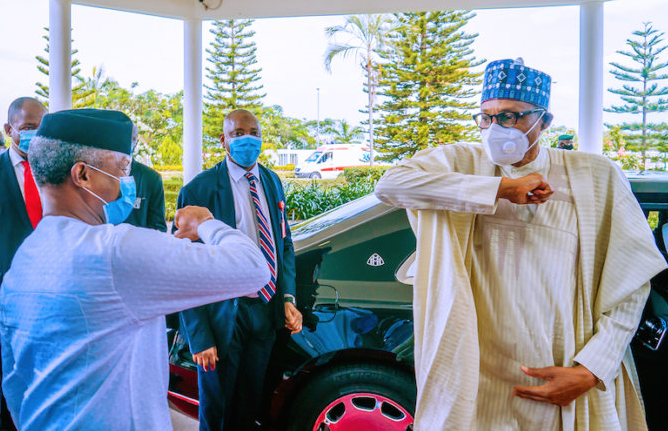 President Muhammadu Buhari and Vice President Yemi Osinbajo