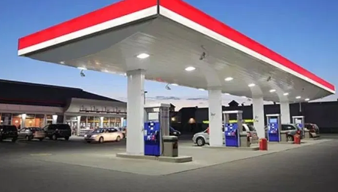 Petrol station