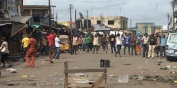 At Shasa Market and environs in Akinyele Local Government Area of Oyo State as violent clash ensued between Yoruba and some Hausa traders