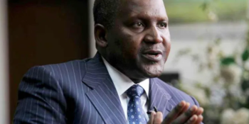 President of Dangote Group, Alhaji Aliko Dangote