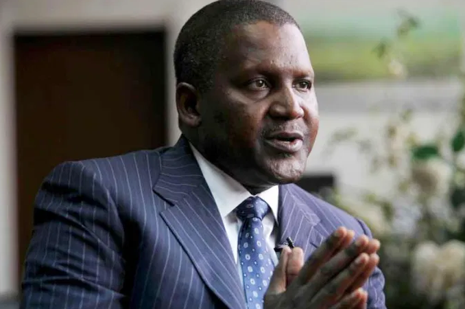 President of Dangote Group, Alhaji Aliko Dangote