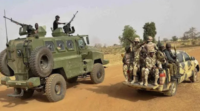 Nigerian troops