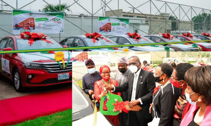 The Lagos State Governor, Mr. Babajide Olusola Sanwo-Olu, yesterday presented cars gift to 12 teachers in the public sector for their ‘outstanding’ contributions to learning in the state.