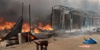 Mysterious fire gutted the Katsina Central Market