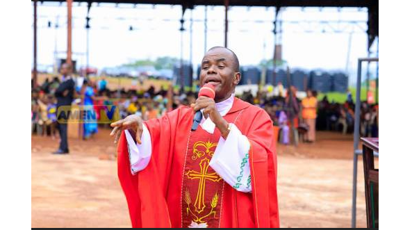 Spiritual Director of the Adoration Ministry, and a Catholic Priest in Enugu State, Rev. Father Ejike Mbaka