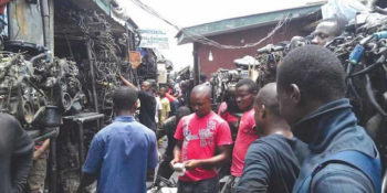 Ladipo Market in Mushin Local Government Area of Lagos State