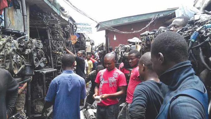 Ladipo Market in Mushin Local Government Area of Lagos State