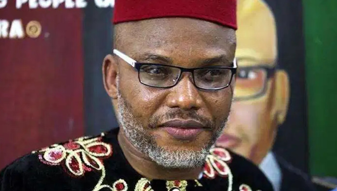 Leader of proscribed Indigenous People of Biafra (IPOB), Nnamdi Kanu