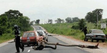 Police checkpoint