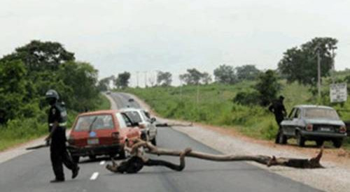 Police checkpoint