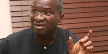 Minister of Works and Housing, Babatunde Fashola