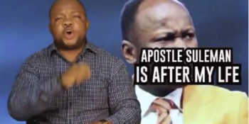 The Force Criminal Intelligence and Investigation Department (FCIID) of the Nigeria Police Force has detained a blogger and vlogger, Mr. Israel Goodnews Balogun for criticising the founder of Omega Fire Ministries, Apostle Johnson Suleiman